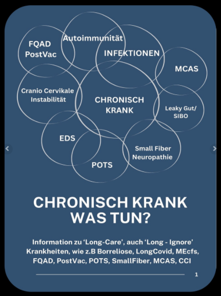Chronisch Krank was tun? [S. Dahrendorf]